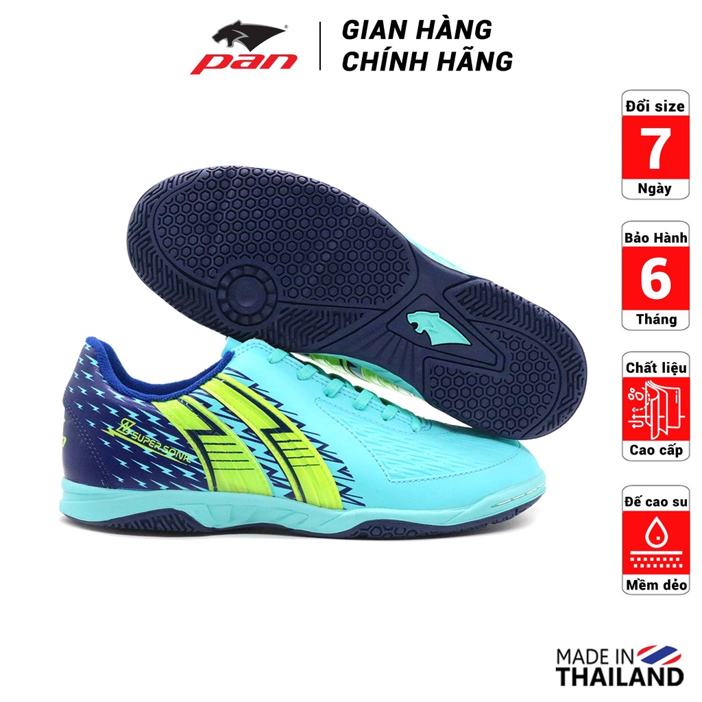 Giày đá banh đế bằng sân futsal Pan Thailand Super Sonic mới IC