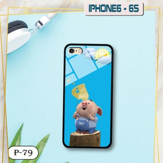 Ốp lưng kính 3d iphone 6/ 6s-cute