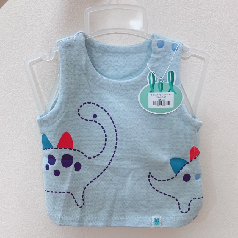 ÁO GILE CÚC SƯỜN LITTLE LOVE CHẤT COTTON NHUNG MỀM ẤM