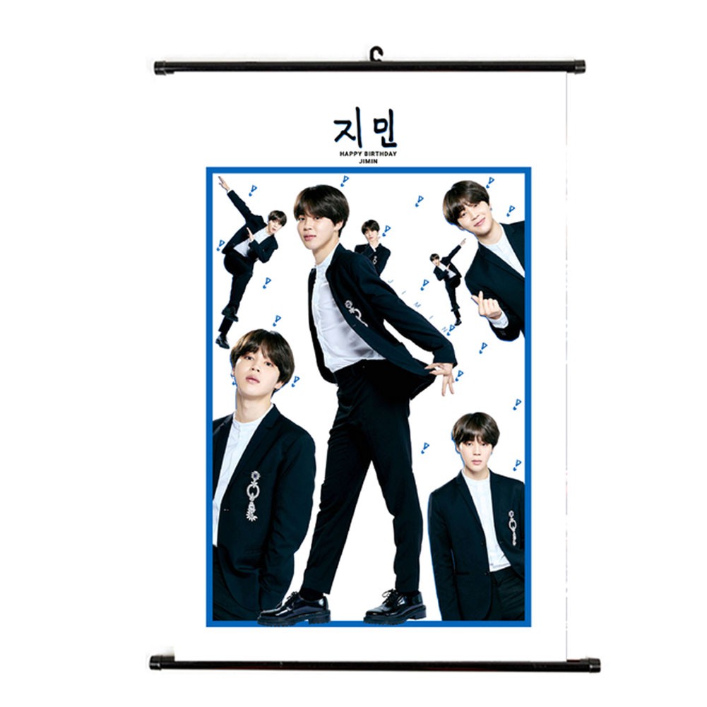 Poster Trang Trí In Hình Nhóm Nhạc Bts 2019 Jungkook Suga Jimin J-Hope