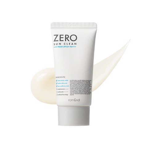 Kem chống nắng, bảo vệ da hiệu quả Romand Zero Sun Clean SPF50+/PA++++ 50g / 01.Fresh, 02.tone up - NiNiShop