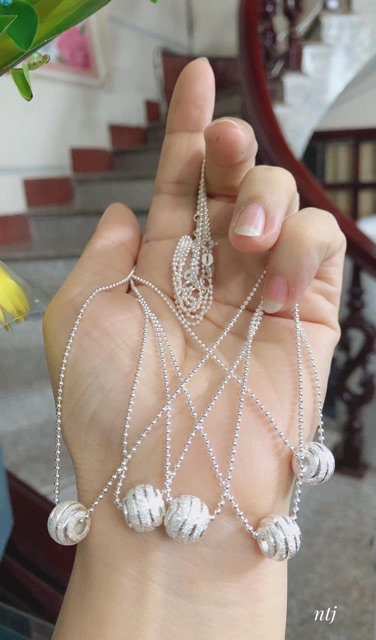 DÂY CHUYỀN NỮ BẠC TA - DÂY CHUYỀN NỮ MẶT CẦU BI CAO CẤP