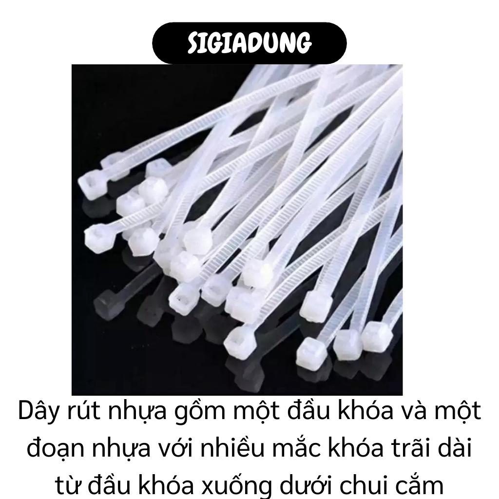 GIÁ SỈ Combo 100 dây rút nhựa dẻo chịu lực, chịu nhiệt tốt giá cực rẻ 4532