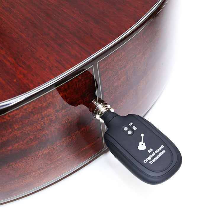 Bộ Thu Phát Âm Thanh Không Dây A8 dành cho Guitar EQ Guitar Điện , Piano , Orga chơi Ra Loa Cực Tiện Lợi