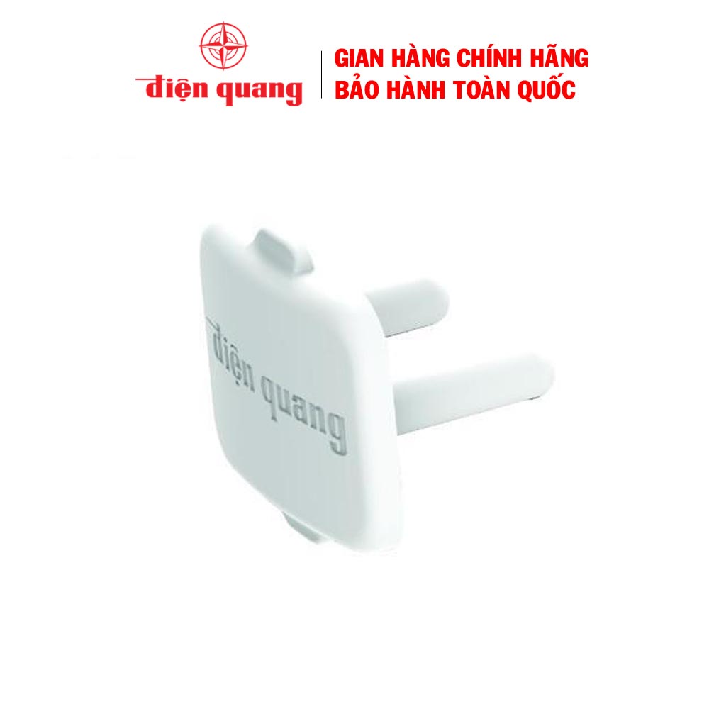 Combo 20 nắp che lỗ cắm điện Điện Quang ĐQOPC 01W - bảo hành 12 tháng, sử dụng nhựa ABS chịu nhiệt