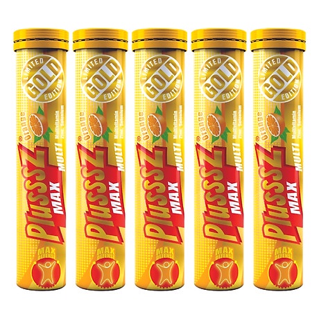 VIÊN SỦI BỔ SUNG VITAMIN C PLUSSSZ GOLD MAX VỊ CAM