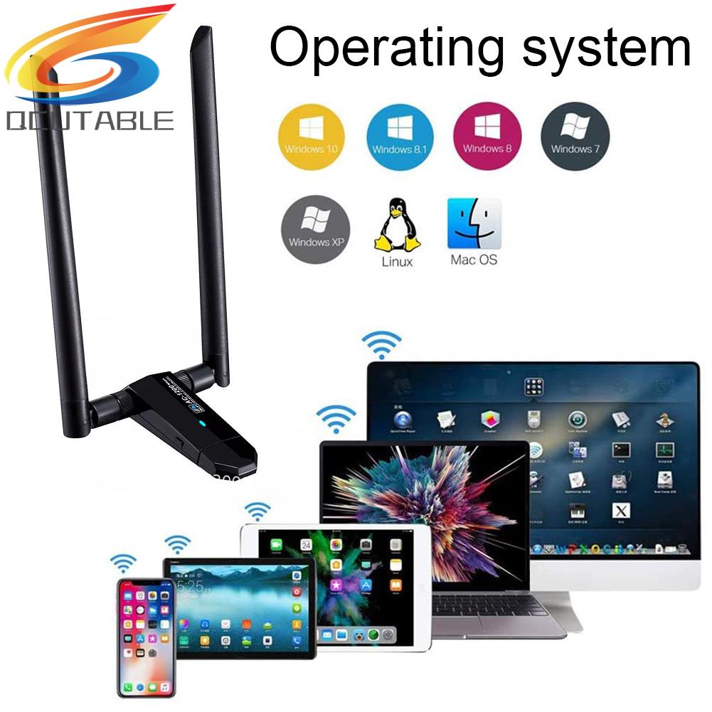 Usb 3.0 Thu Sóng WiFi 1200M MT7612U Gigabit Thẻ