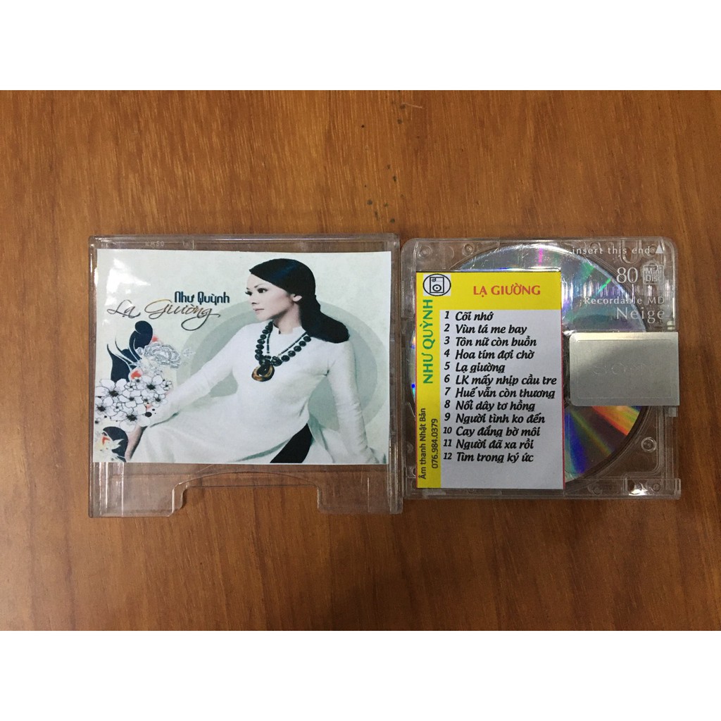 4 MD Mini Disc nhạc tuyển chọn