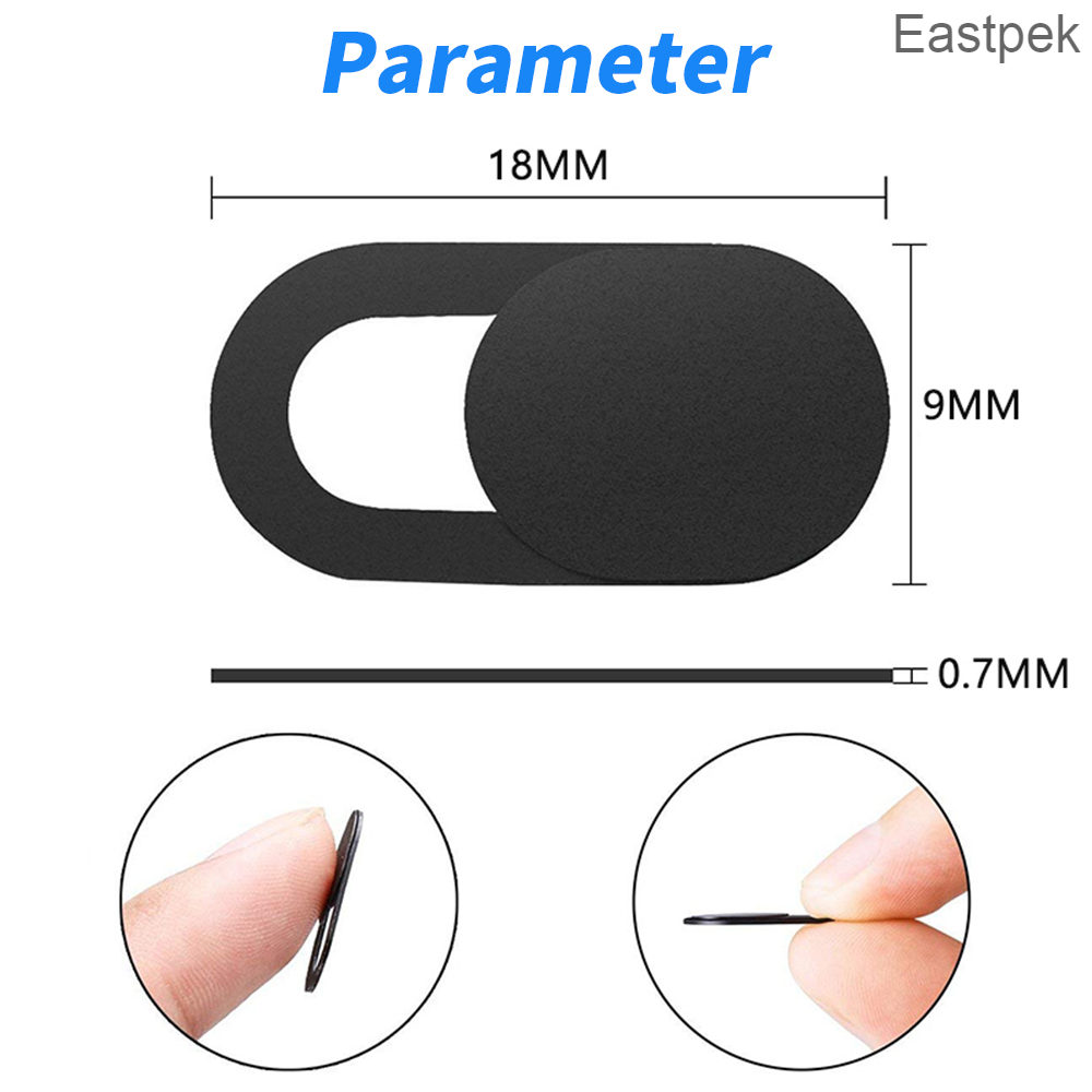 Bộ 3 Miếng Dán Kim Loại Bảo Vệ Ống Kính Máy Ảnh / Laptop / Điện Thoại / Máy Tính Bảng / Máy Ảnh / Máy Tính Bảng Có Nắp Trượt Bảo Vệ Riêng Tư