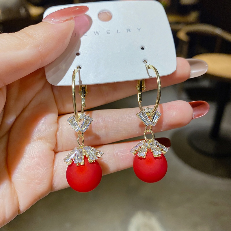 Khuyên Tai Nơ Đính Ngọc Trai Sang Trọng Cho Nữ