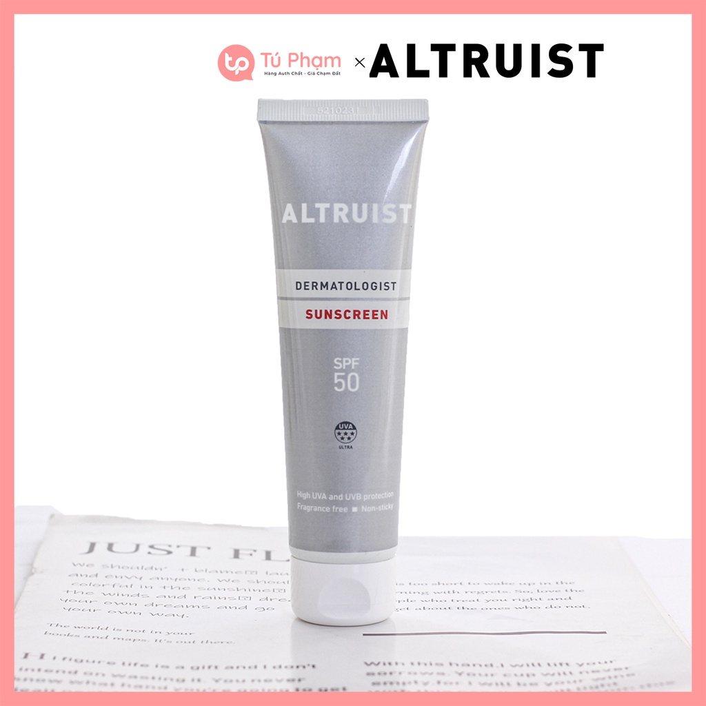 Kem Chống Nắng Altruist Dermatologist Sunscreen/ Face Fluide SPF 30/ SPF 50