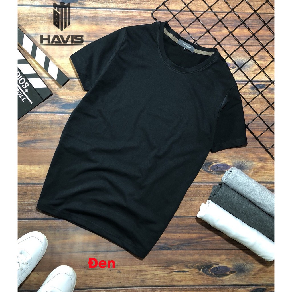 Áo thun nam cổ tròn Richard chất thun cotton thoáng mát AHQ173 | BigBuy360 - bigbuy360.vn