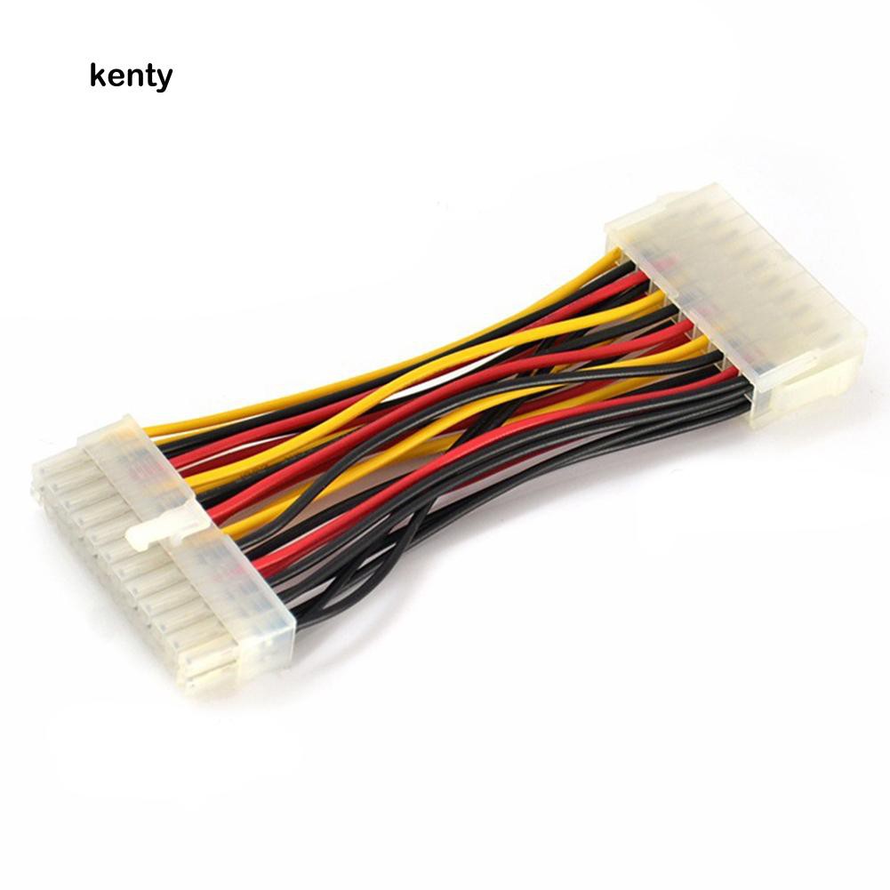 Kt★Cáp ChuyểN ĐổI ATX 6 Inch 24-Pin Sang 20-Pin