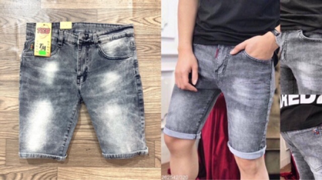 Quần short jean nam mẫu mới 2021,quần bò đẹp giá rẻ TCS 208 | BigBuy360 - bigbuy360.vn