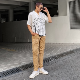 Áo sơ mi kiểu oversize -Nam nữ đều mặc được
