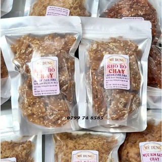 Khô bò chay 200gr_ nhà làm date 6 tháng