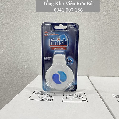 Viên tinh dầu treo tạo mùi hương chanh, hương bạc hà Finish