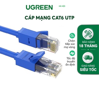 Cáp mạng đúc sẵn cat6 chính hãng ugreen 20m, - 25m, - 30m cao cấp