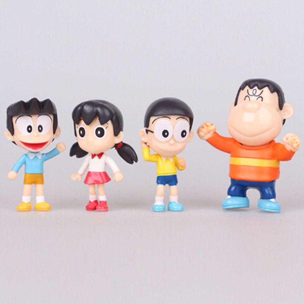LILYES Mô Hình Nhân Vật Phim Hoạt Hình Doraemon Bằng Pvc