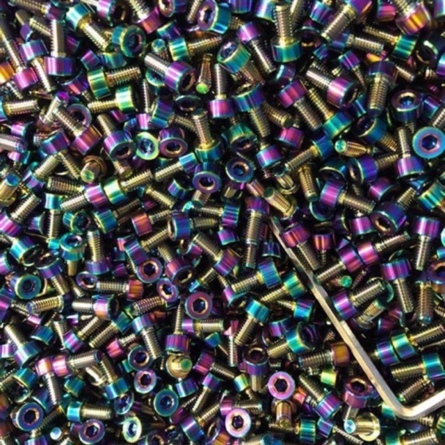 Ốc titan M4*6mm..M4*8mm.. M4*10mm