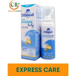 ✅ [CHÍNH HÃNG] STÉRIMAR NOSE HYGIENE baby Dung Dịch Nước Muối Biển Xịt Mũi (50ml).