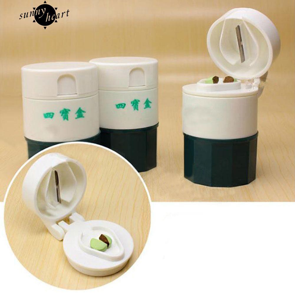 Hộp Cắt Nghiền Thuốc Tiện Lợi