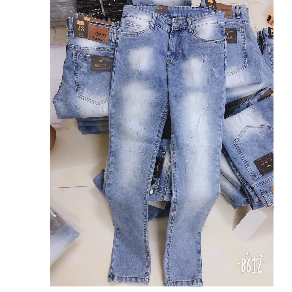 QUẦN JEAN NAM XANH NHẠT 114 MODE -1