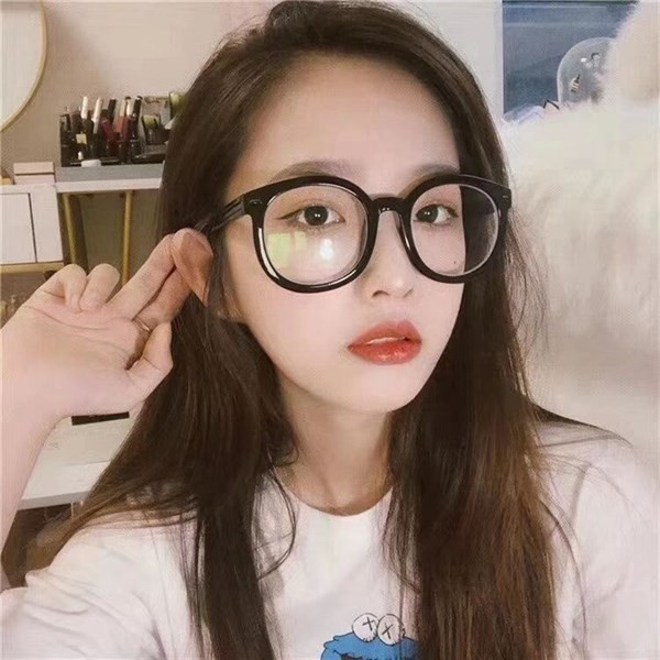 Kính thời trang cho nữ gọng lớn tròn phong cách Hàn Quốc