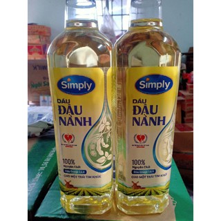 Dầu đậu nành Simply 1lít