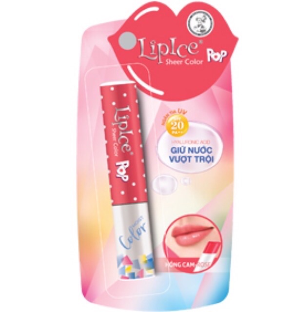 Son dưỡng LipIce Sheer Color Pop