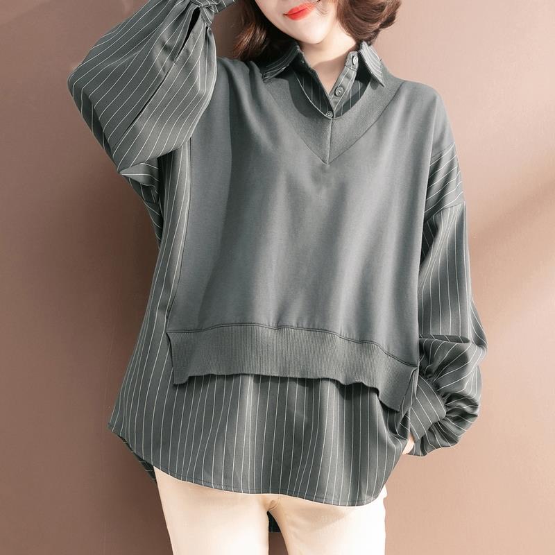 Áo Sơ Mi Dài Tay Plus Size Cho Nữ