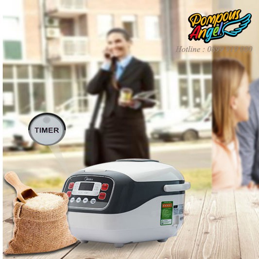 [Chính hãng] Nồi cơm điện từ , Nồi cơm điện đa năng, nồi cơm thông minh MIDEA MB-SC18MB chính hãng | BigBuy360 - bigbuy360.vn