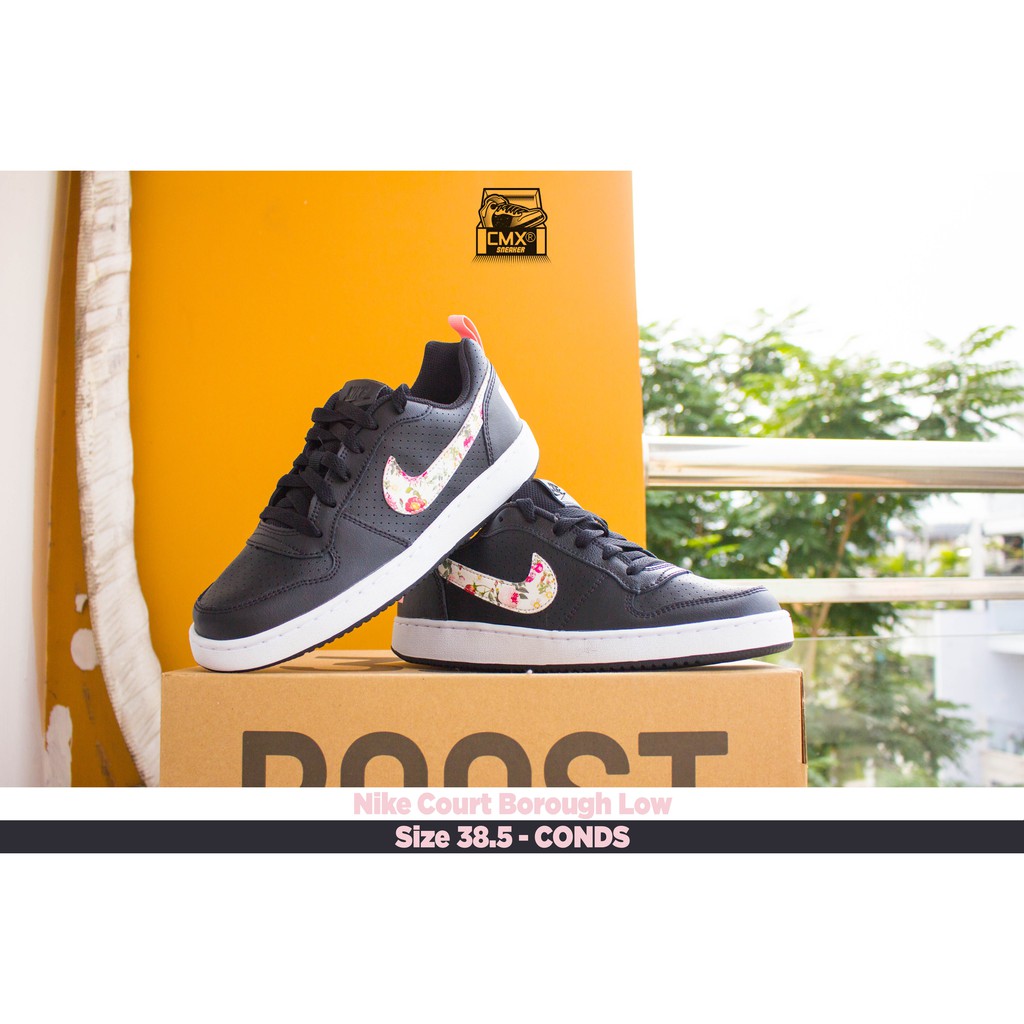 😘 [ HÀNG CHÍNH HÃNG ] Giày Nike Court Borough Low ( BQ7031-001 ) - REAL AUTHETIC 100%