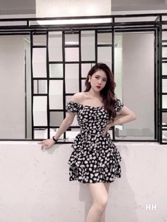 Sét áo chân váy 3 tầng