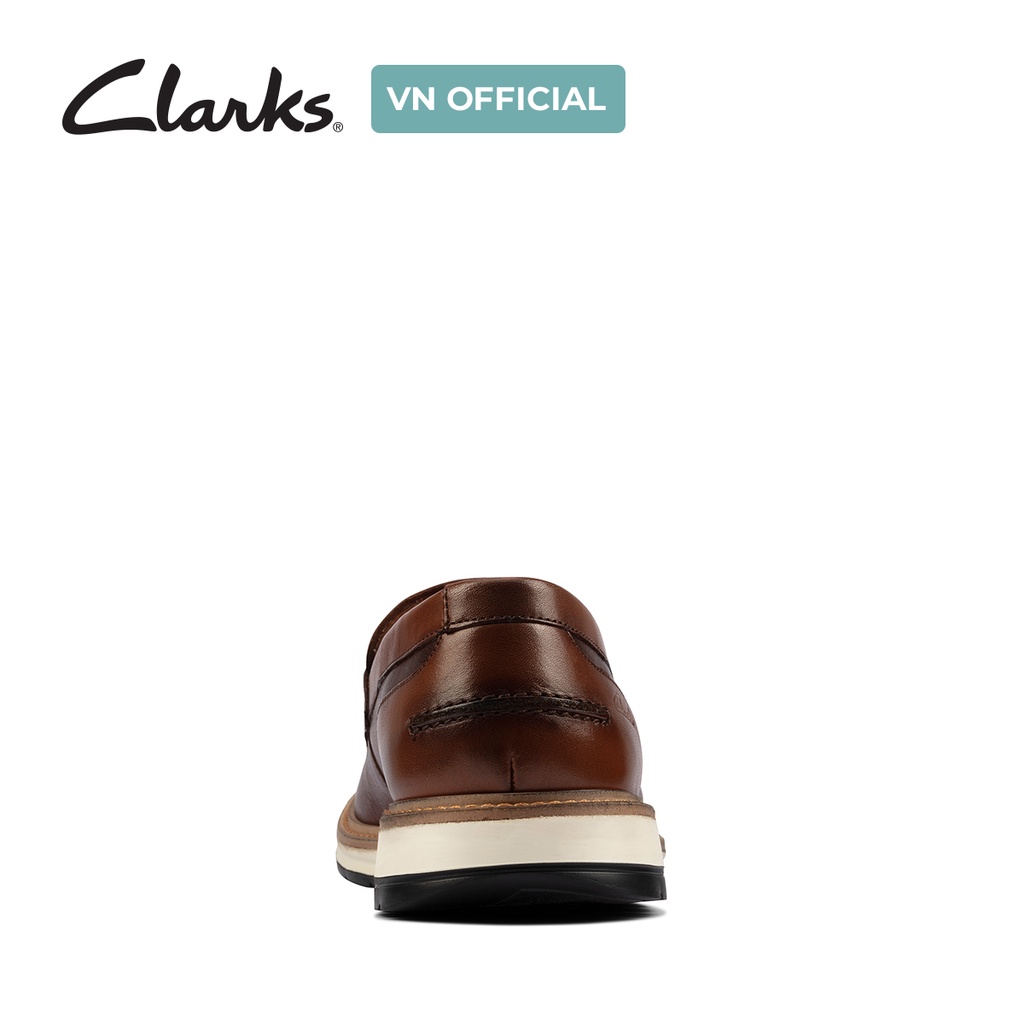 Giày sục nam CLARKS Chantry Walk màu Nâu