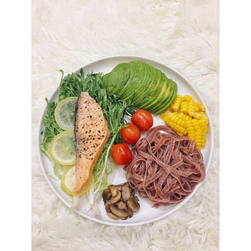 Phở gạo lứt đỏ thực dưỡng eat lean /keto /,das /ăn kiêng /giảm cân gói 500g