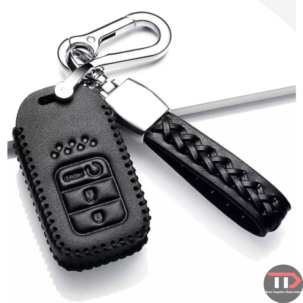 Ốp Bọc Chìa Khóa Xe Hơi Honda Civic City Civic Jazz Brv Br-v Hrv Fit 23 Kèm 4 Nút Bấm