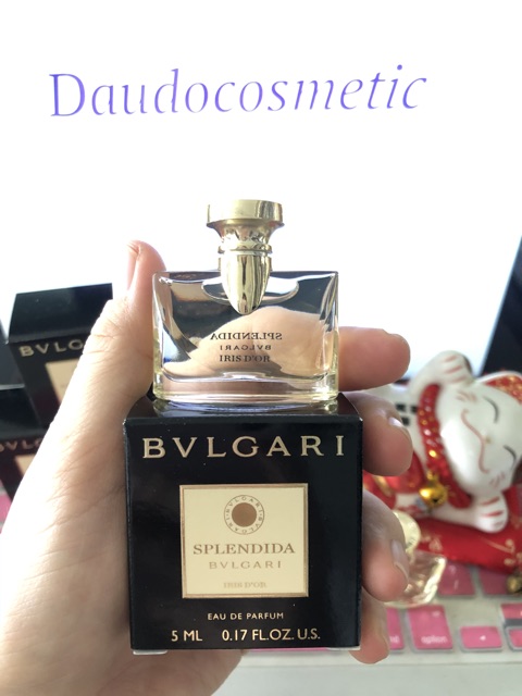 [ mini ] Nước hoa Bvlgari Splendida Iris D'or EDP 5ml | Thế Giới Skin Care
