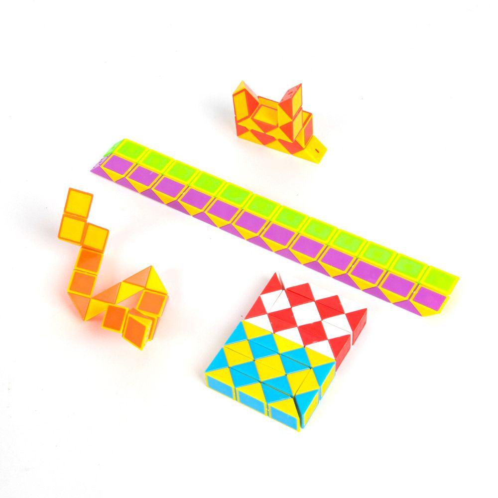 Đồ Chơi Khối Rubik 24 Đoạn Bằng Nhựa Thú Vị Cho Bé