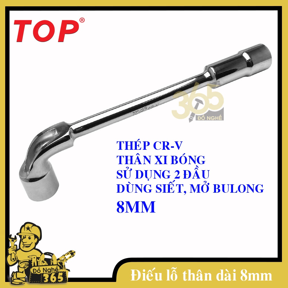 Điếu Lỗ Xi Bóng 8MM TOP