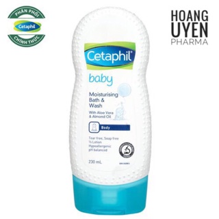 Sữa tắm dưỡng ẩm Cetaphil Moisturising Bath & Wash 230ml