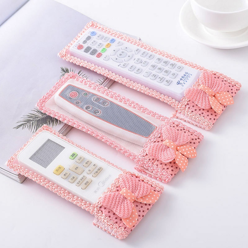 Bọc Điều Khiển Tivi Điều Hòa vải mềm chống bụi và va đập nhiều mẫu tùy chọn hình bướm bằng vải