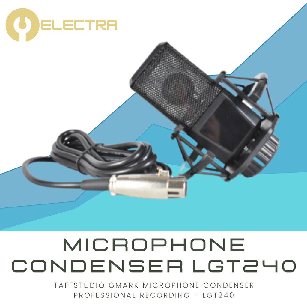 Bộ Mic Thu Âm Chuyên Nghiệp Lgt240 Taffstudio Gmark - Lgt240