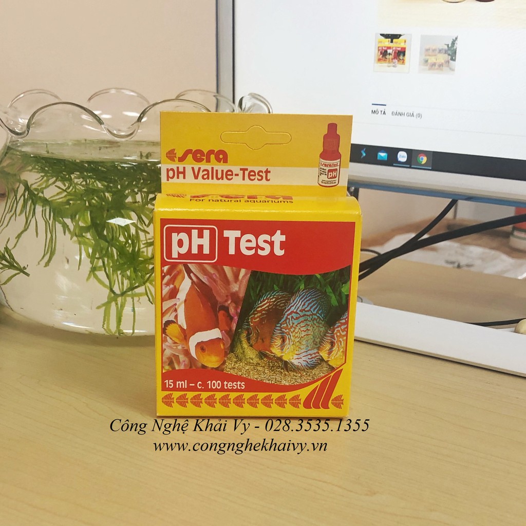 Test kit pH Sera - Đức (Kiểm tra nhanh độ pH)