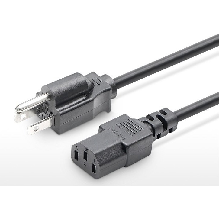 Dây nguồn 3 chân C13 dài 1,5m Chuẩn us Của Mỹ