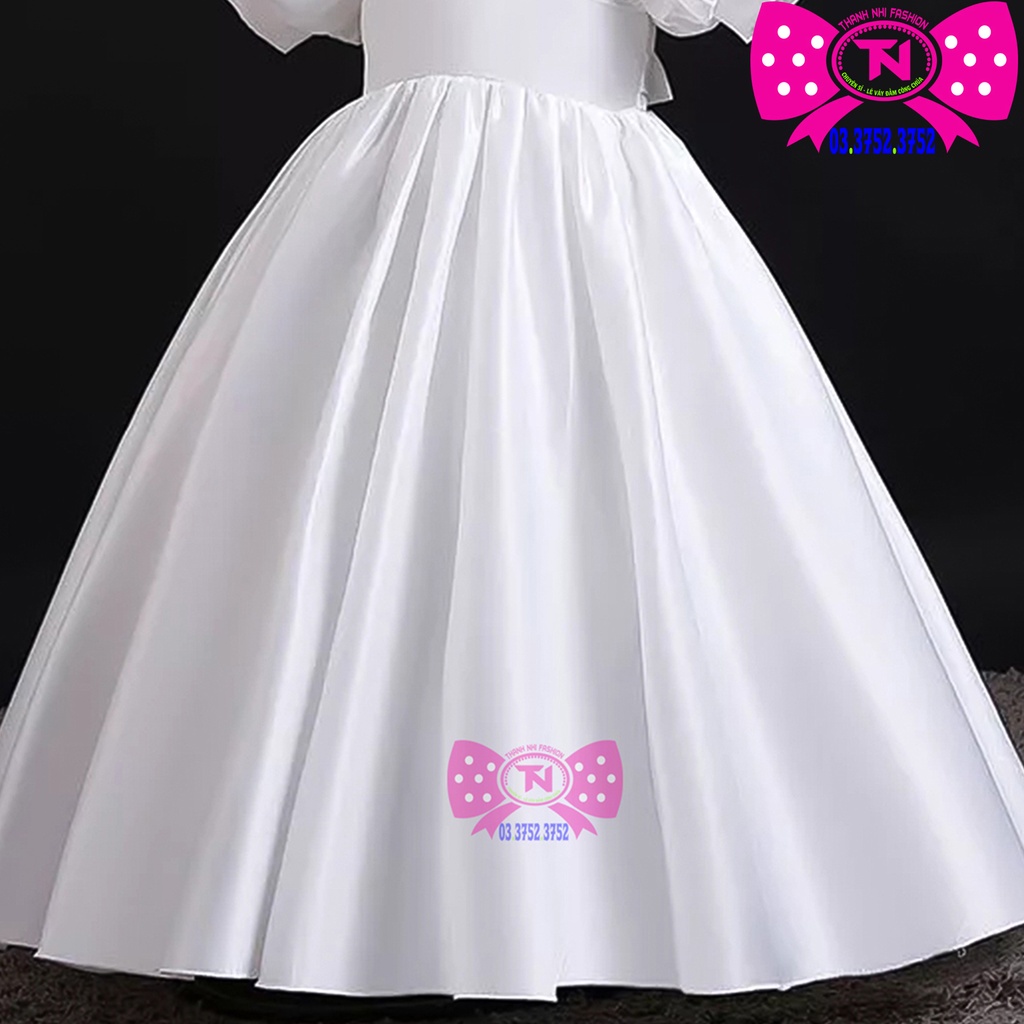 Váy Bé Gái Tay Phồng phong cách châu Âu  - Váy Công Chúa TN233007