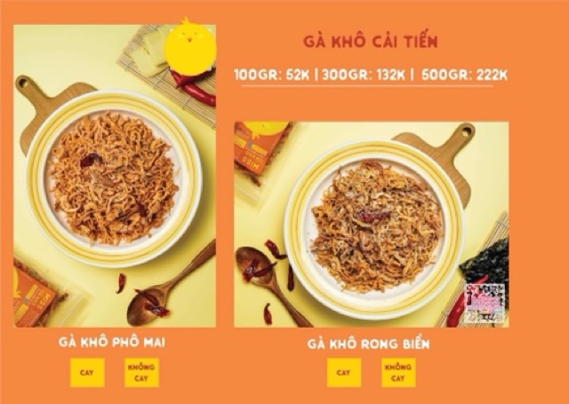 KHÔ GÀ PHO MAI - 100GR - Cay/Không cay - Miss gà khô | BigBuy360 - bigbuy360.vn
