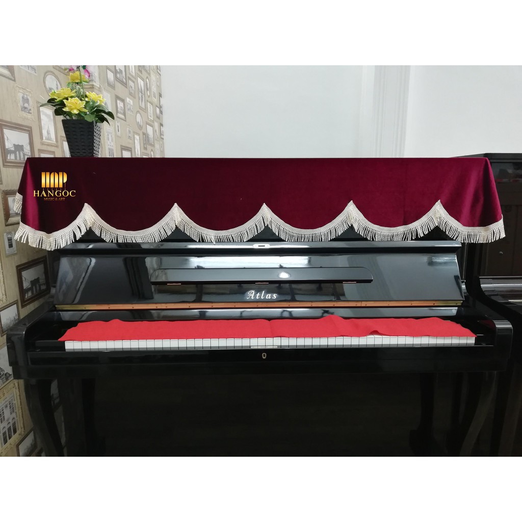 Chuyên cung cấp toàn Việt Nam bộ vớ bọc( bộ tất bọc) Pedal cho Piano- màu ĐỎ ĐÔ kiểu Model mới cực đẹp