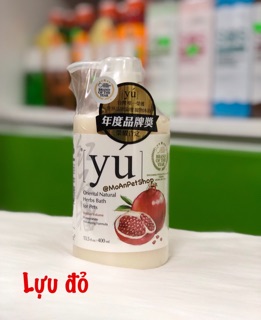 Sữa tắm Yu [400ml] Chó Mèo