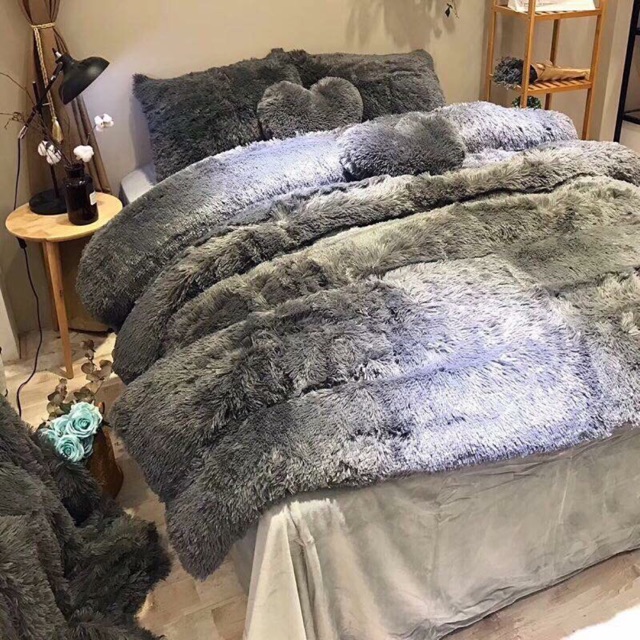 SET CHĂN GA GỐI NỈ LÔNG